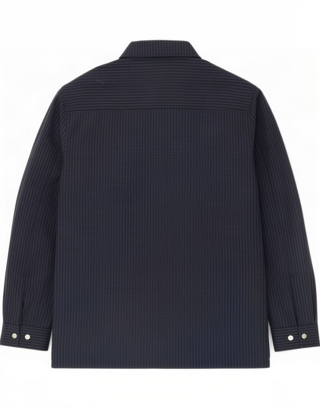 Cos Veste bomber décontractée pour homme UK 38 en laine vichy bleu marine moyen