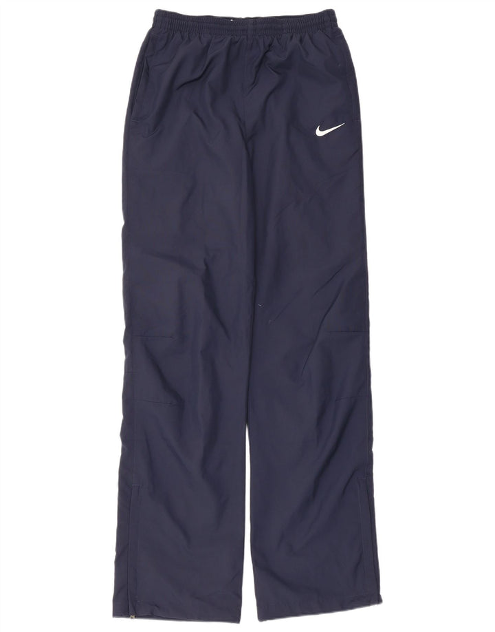 Nike Pantalon de survêtement garçon 13-14 ans XL Bleu marine Polyester