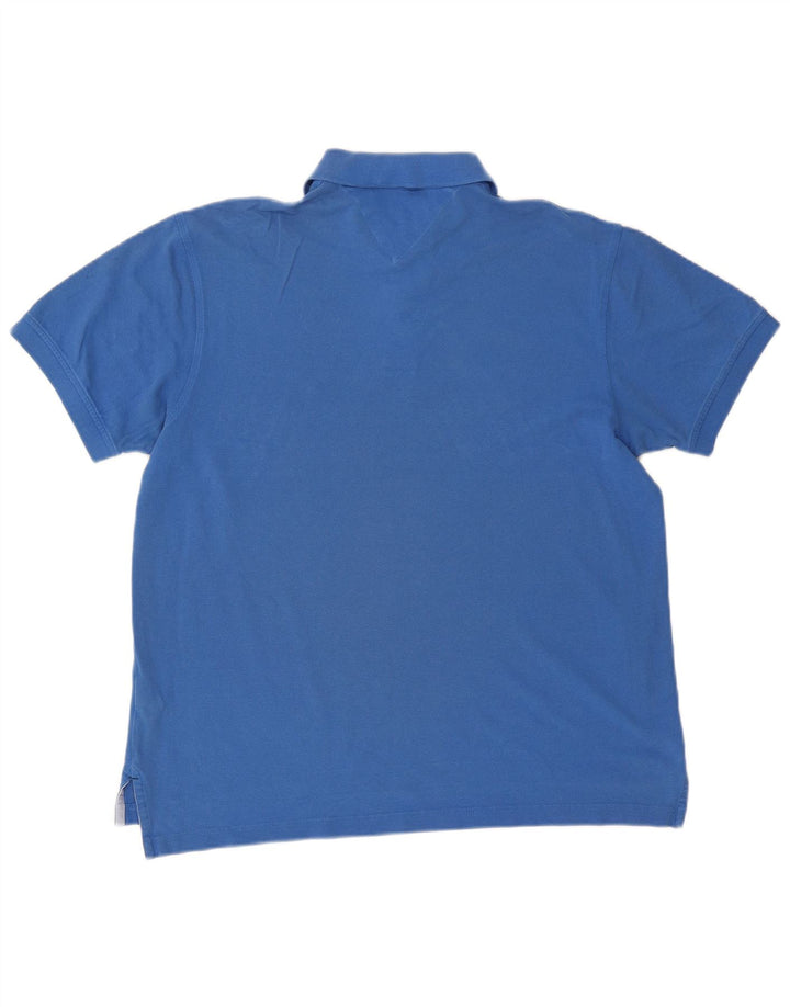 Tommy Hilfiger Polo Homme Grand Bleu Coton