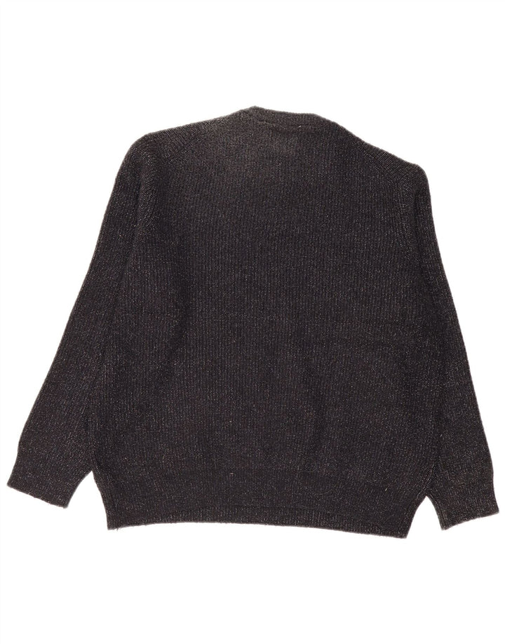 Marks & Spencer Pull col rond pour homme XL Bleu marine moucheté
