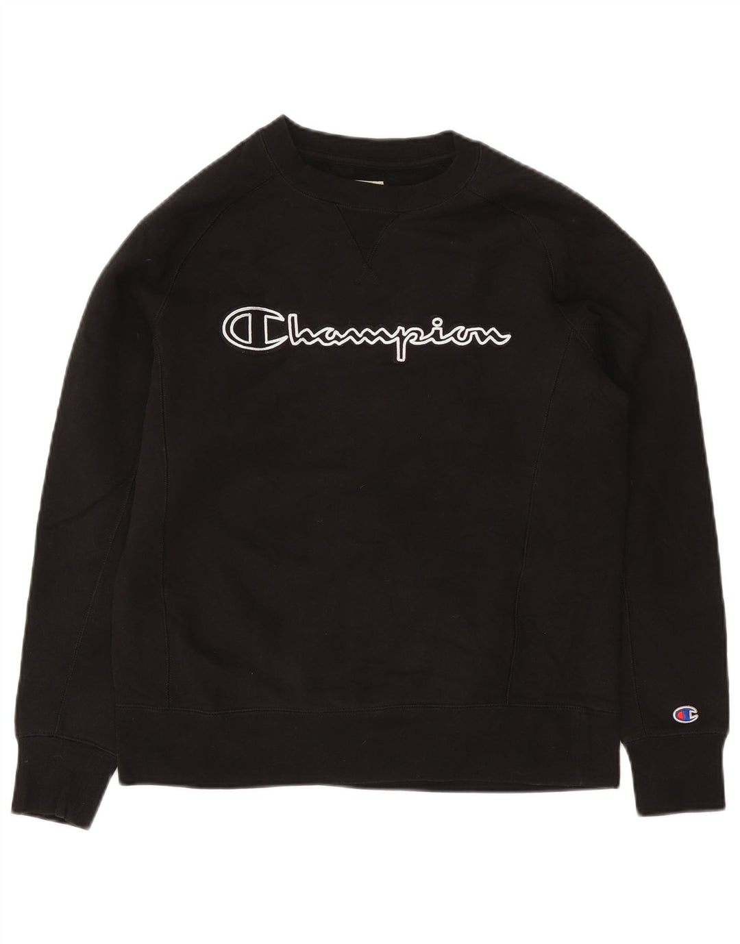 Champion Petit Graphic Sweatshirt Jumper Petit Noir Coton