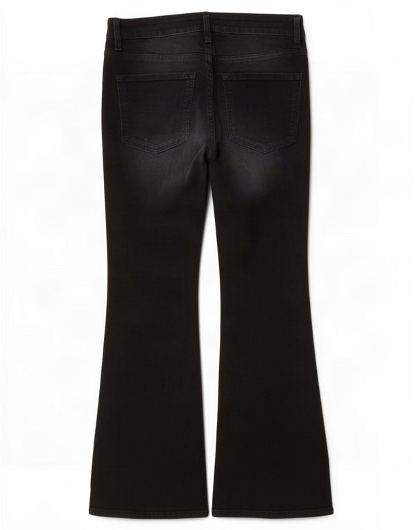 Marks & Spencer Jean bootcut The Eva pour femme UK 10 Small W28 L28 Noir