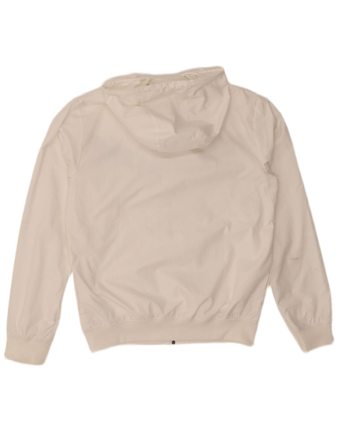 Nike Veste bomber à capuche pour homme UK 36 Petit Blanc Colorblock Polyester