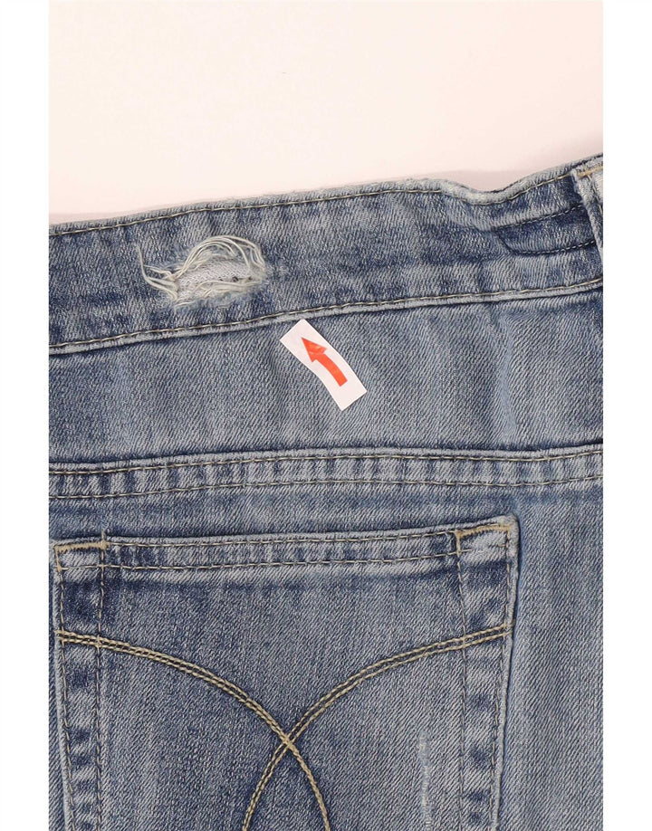 Calvin Klein Jean slim effet vieilli pour femme W32 L33 Bleu