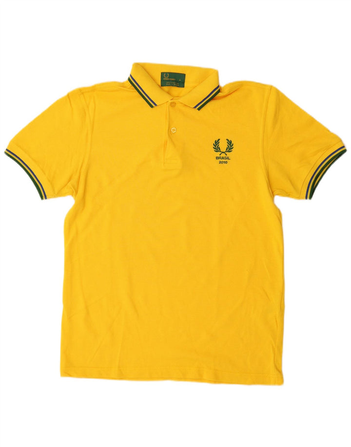 FRED PERRY Polo Homme Jaune Moyen Coton