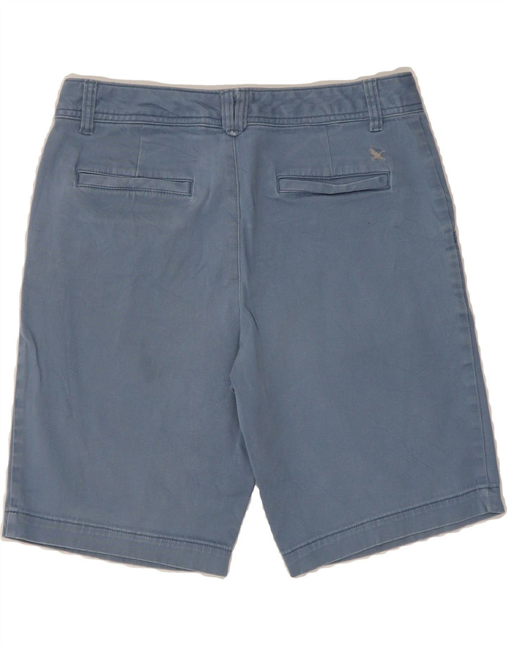 EDDIE BAUER Womens Chino Shorts US 6 Medium W30  Blue Cotton Vintage Eddie Bauer and Second-Hand Eddie Bauer from Messina Hembry 