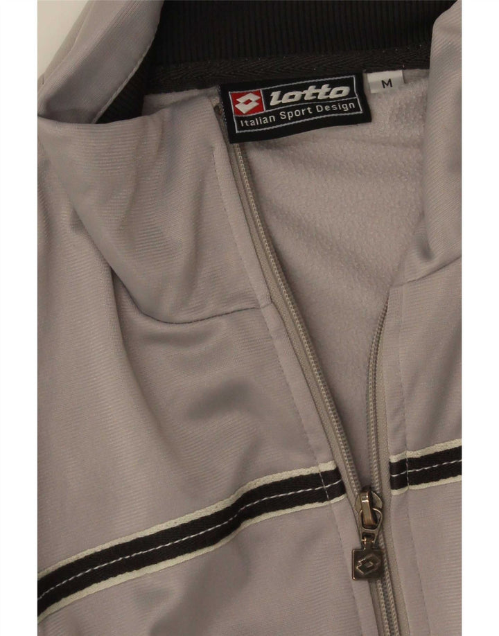 Lotto Veste de Survêtement Coupe Regular Homme Gris Moyen Colourblock