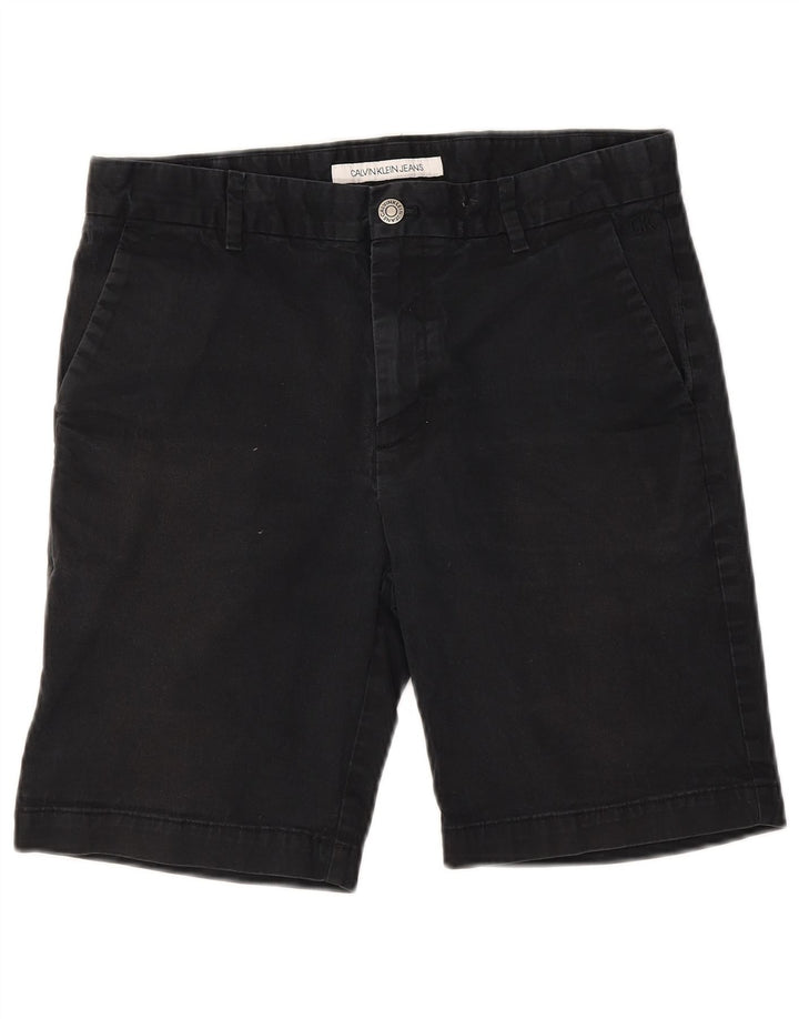 Calvin Klein Short Chino Homme W30 Bleu Marine Moyen Coton