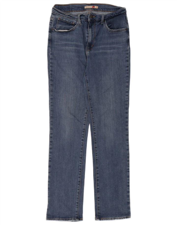 Levi's Jean Droit 724 Taille Haute Femme W30 L28 Bleu