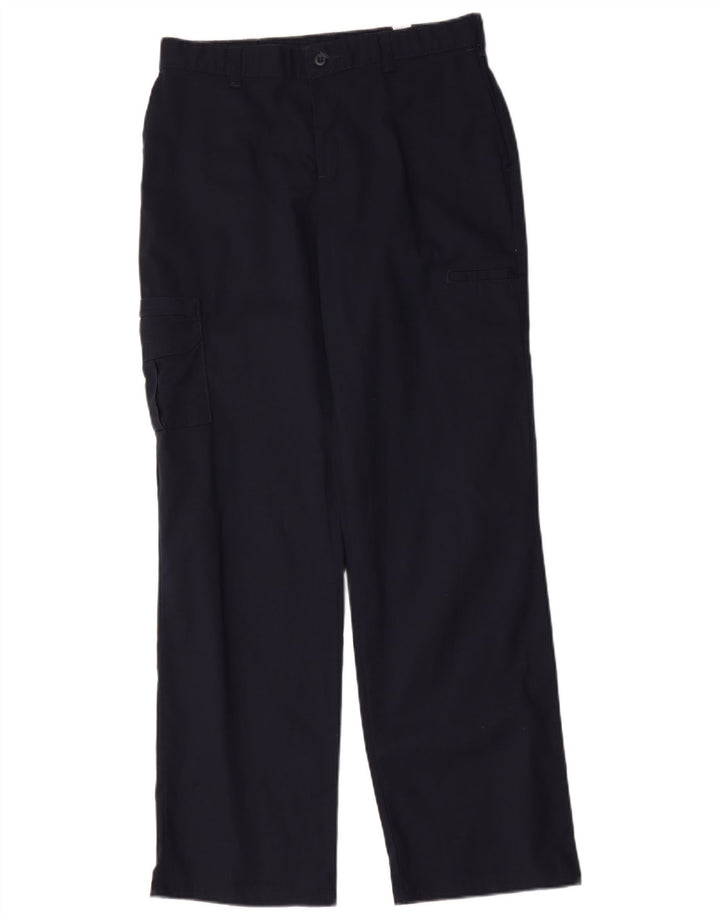 Dickies Pantalon Cargo Droit Femme W32 L32 Bleu Marine