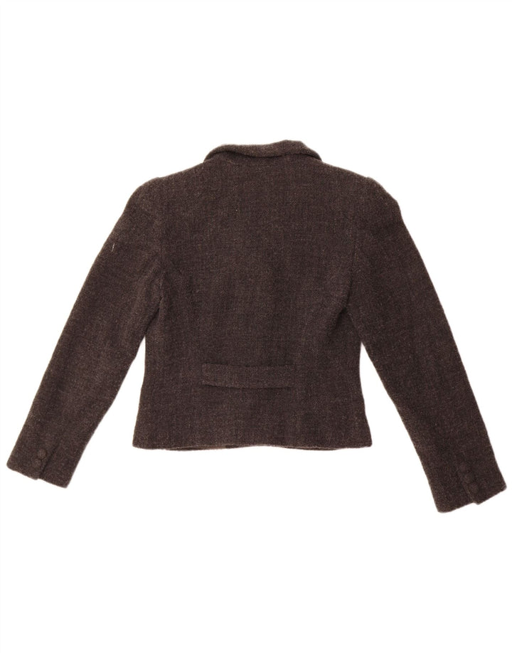 Max & Co. Veste Blazer 5 Boutons Femme UK 12 Laine Gris Moyen