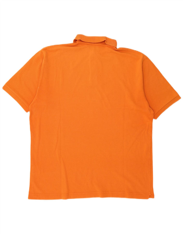 Kappa Polo Homme XL Orange Coton