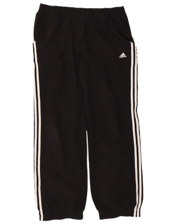 Adidas Pantalon de survêtement pour femme Joggers UK 16 Large Noir Polyester