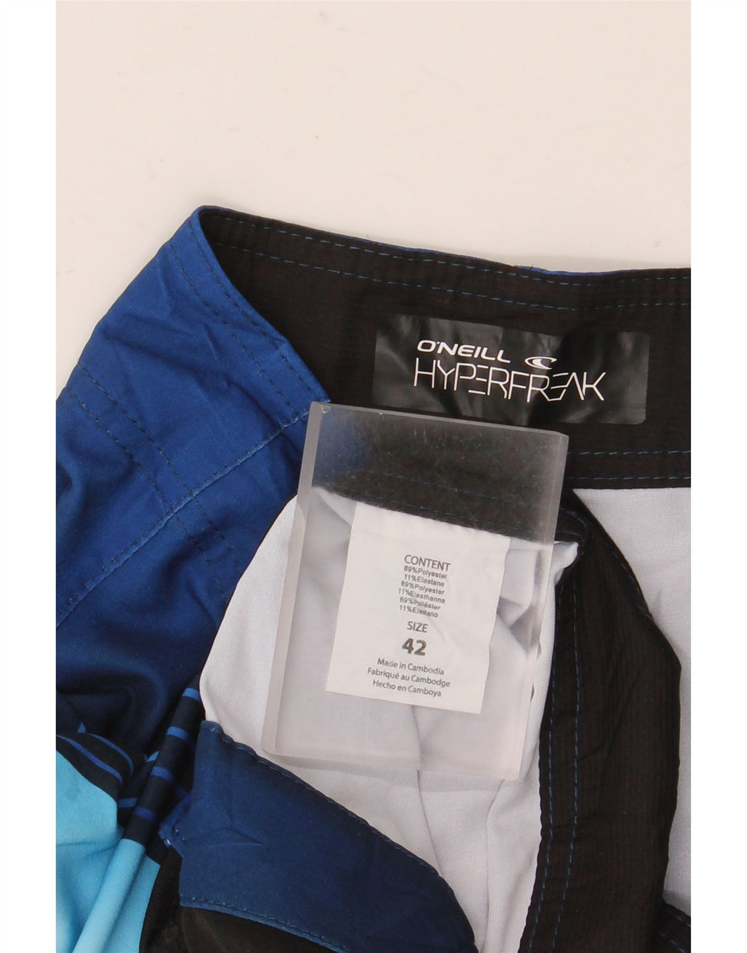 O'Neill Short de Bain Homme 2XL Polyester Rayé Multicolore