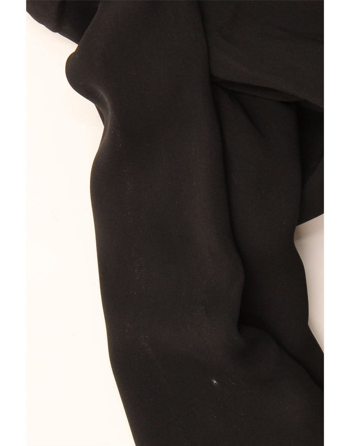 Zara Veste Blazer Ouverte Femme UK 18 XL Noir