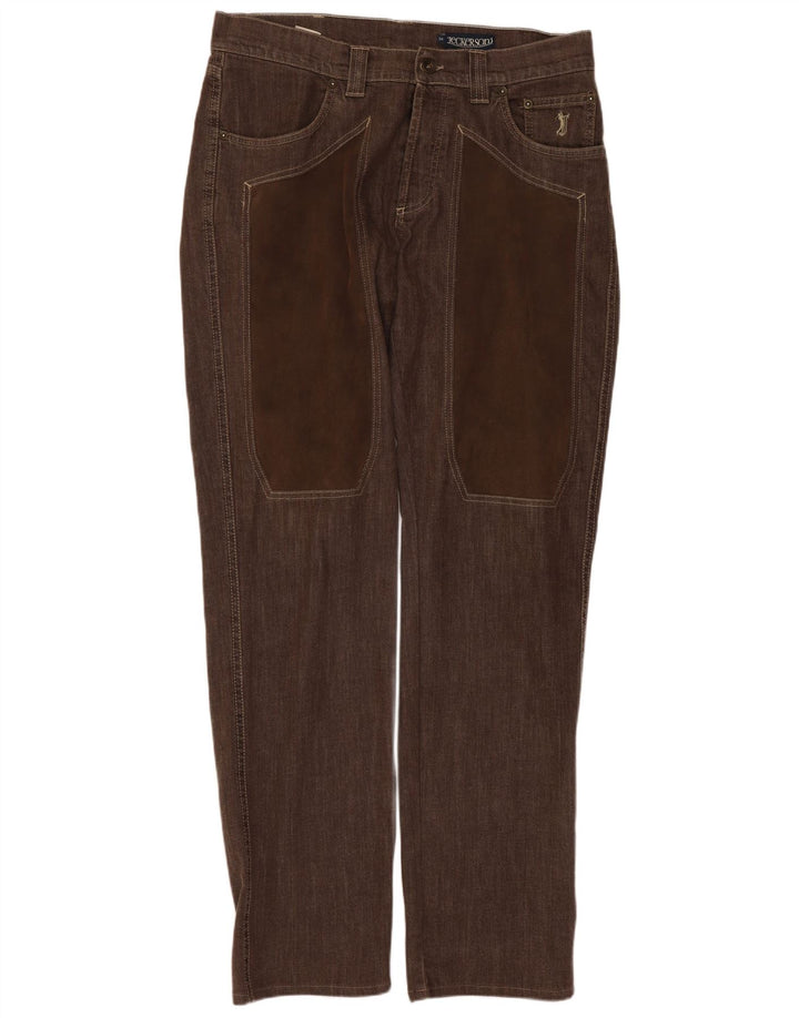 Jeckerson Jean Regular Homme W30 L32 Marron Coton