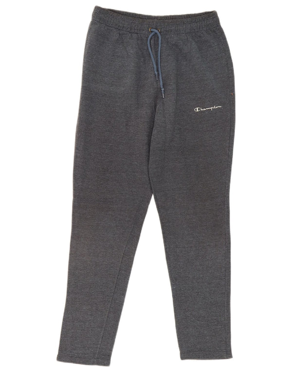 CHAMPION Mens Tracksuit Trousers Small  Blue Cotton