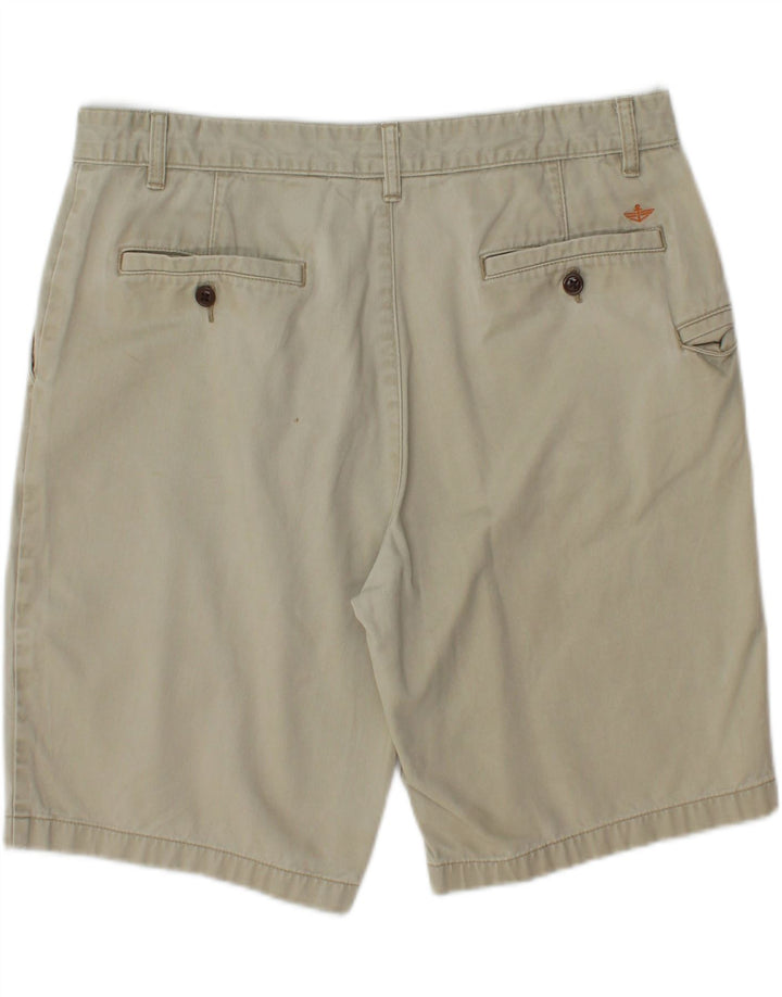 DOCKERS Mens Chino Shorts W34 Large Beige Cotton Vintage Dockers and Second-Hand Dockers from Messina Hembry 