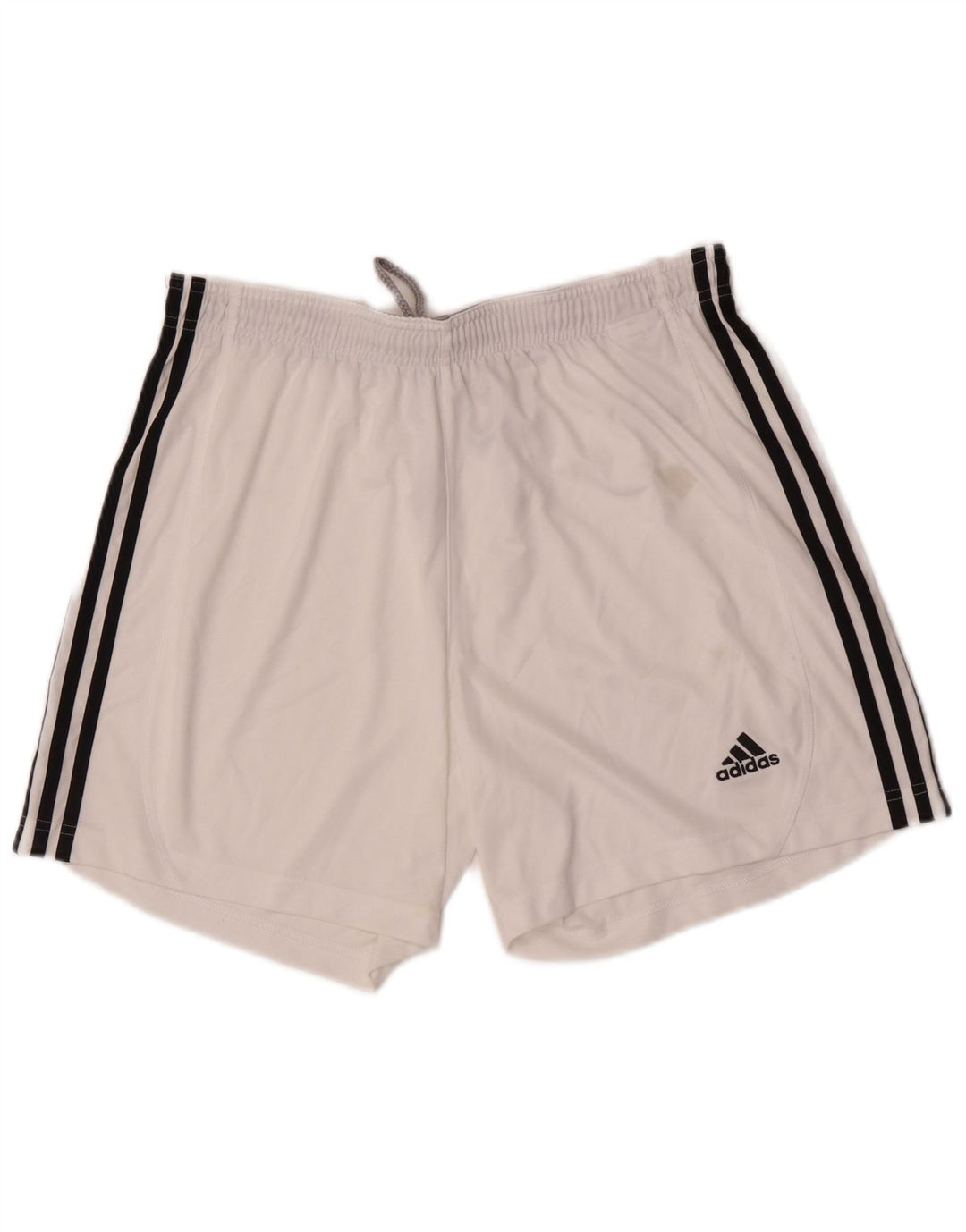 Adidas Hommes Climalite Sport Shorts Grand Blanc Polyester