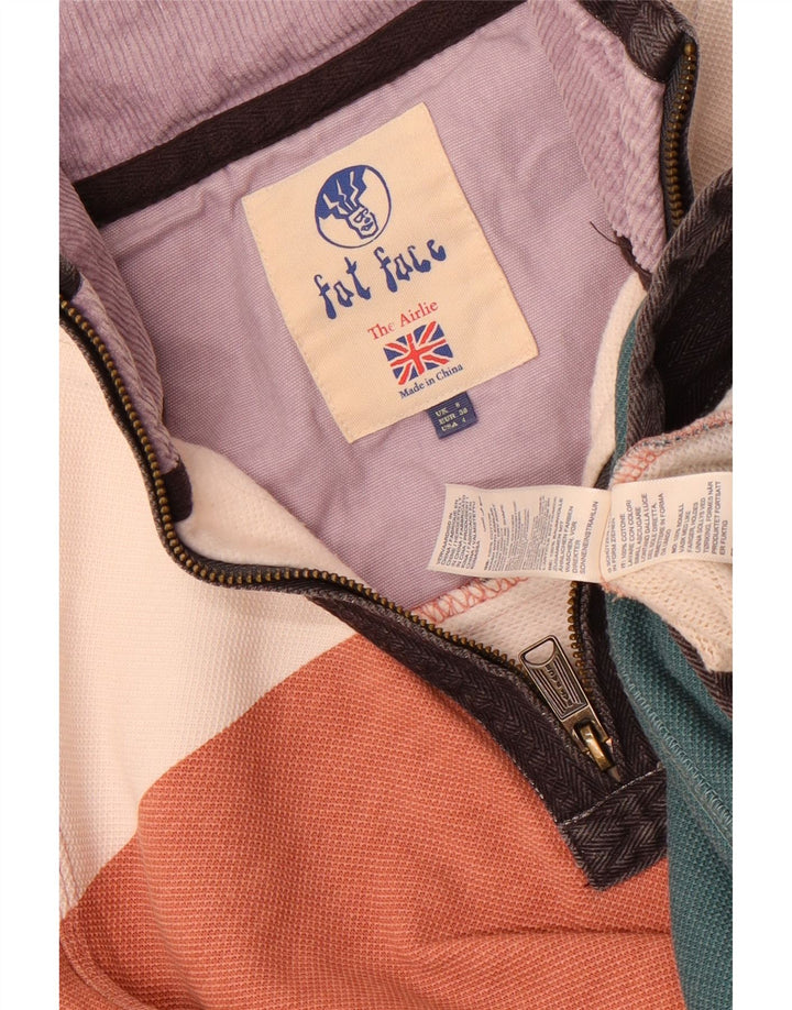 Fat Face Sweat-shirt surdimensionné pour femme UK 8 Small Multicolore