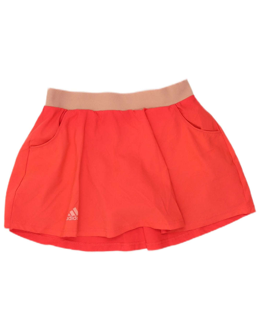 ADIDAS Jupe de tennis Climalite pour femme UK 8/10 Small Orange Polyester