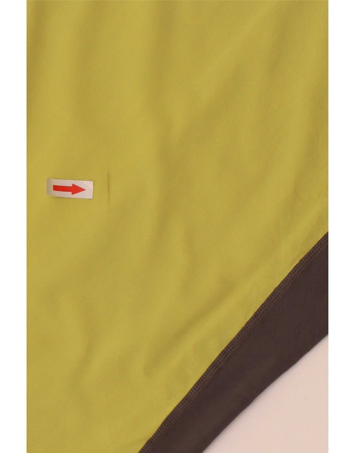 Volcom Haut à manches longues pour homme en nylon color block jaune moyen