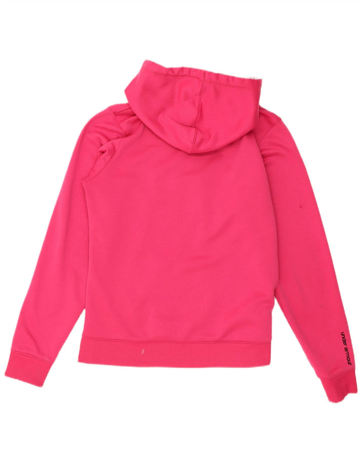 Under Armour Pull à capuche graphique pour femme UK 44 Rose moyen Polyester