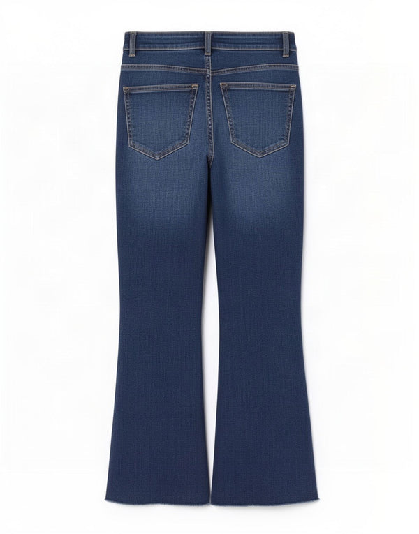 Zara Jean évasé pour femme EU 34 2XS W24 L25 Bleu