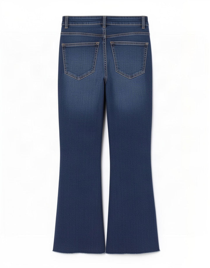 Zara Jean évasé pour femme EU 34 2XS W24 L25 Bleu
