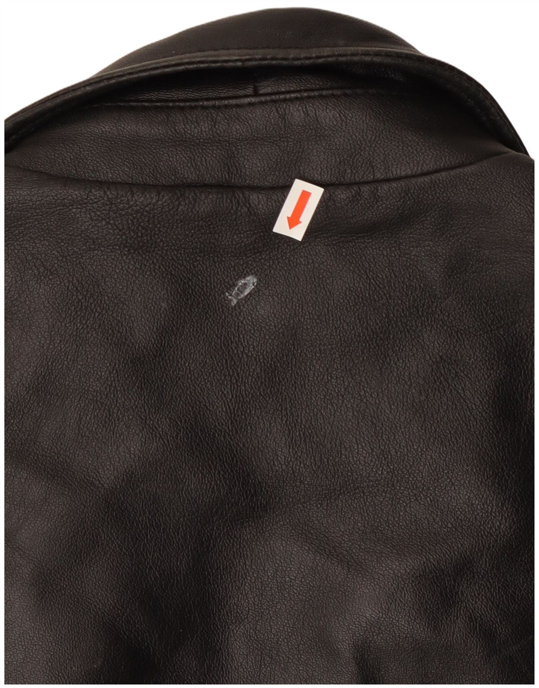 Kartel Veste en cuir pour homme UK 40 Large Noir