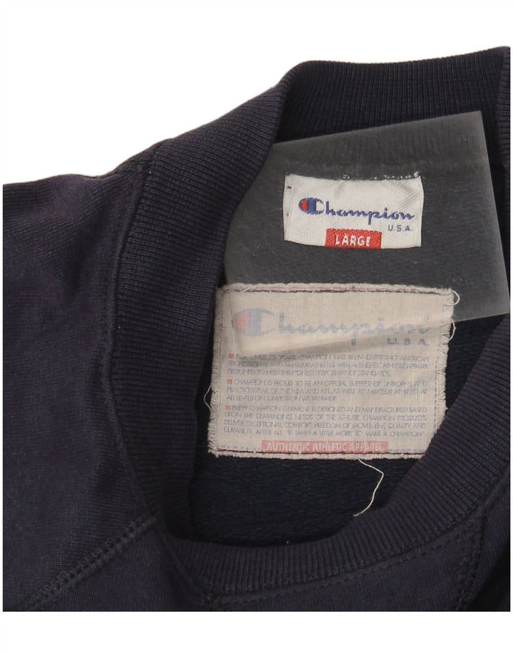 Champion Sweat-shirt graphique pour hommes, grand, bleu marine