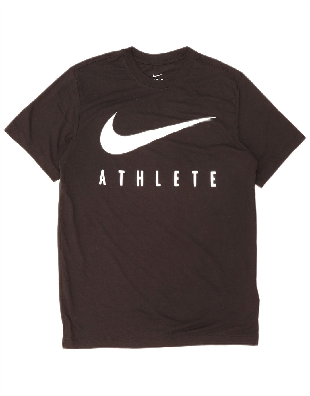 NIKE T-shirt graphique Dri Fit pour hommes, petit, noir, polyester