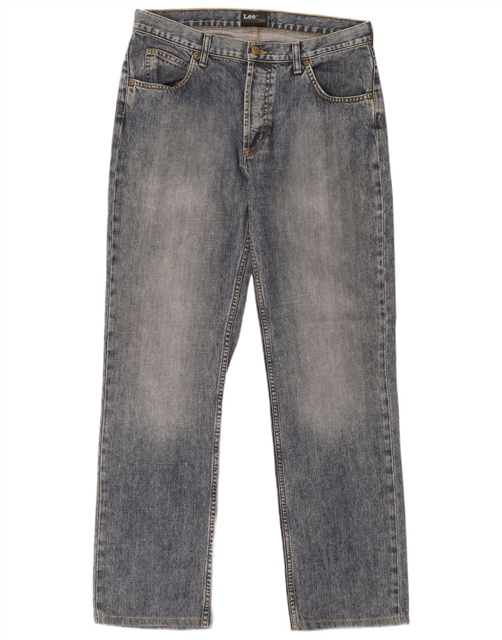 Lee Jean droit homme W34 L34 bleu coton