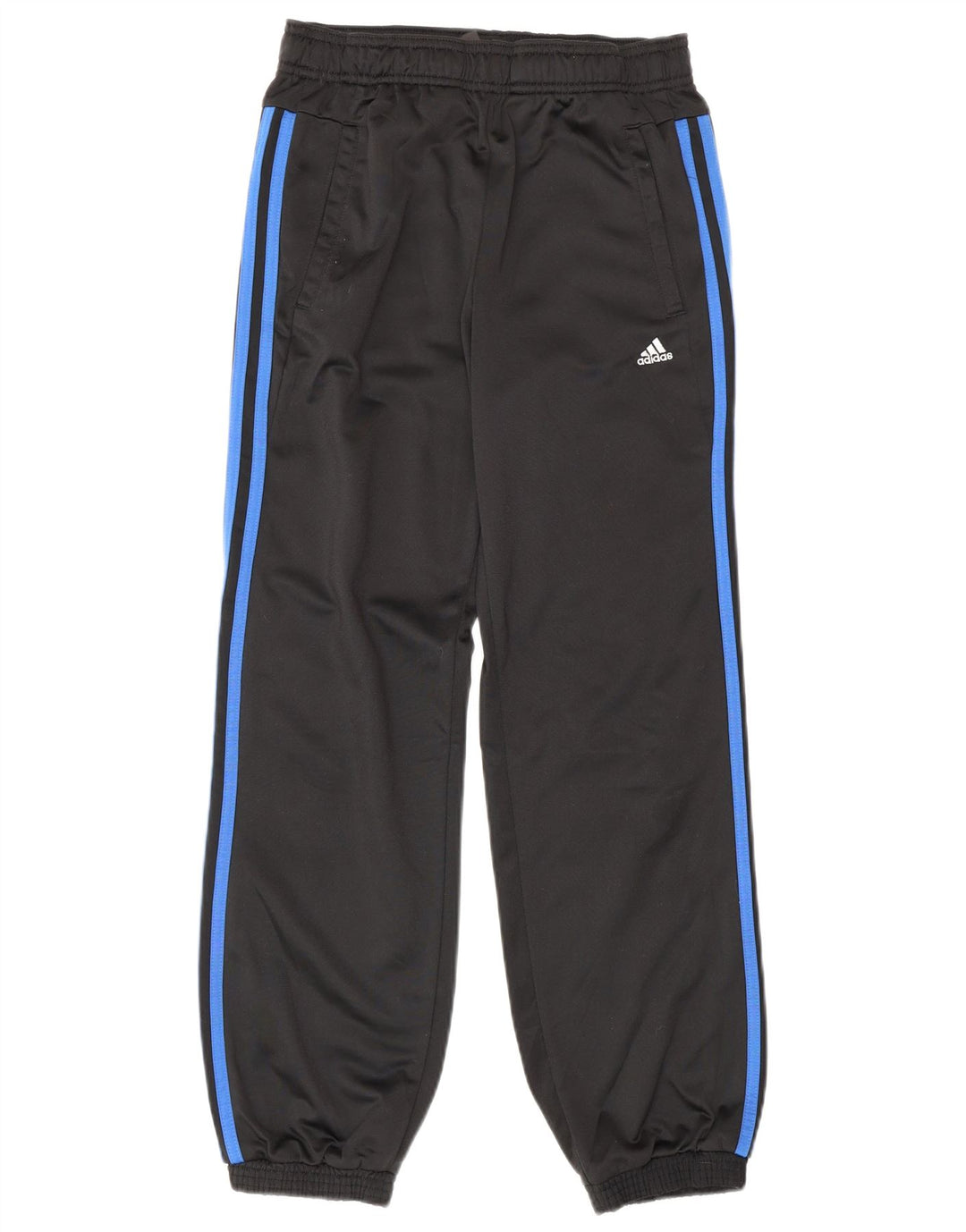 Adidas Pantalon de Survêtement Garçon Joggers 11-12 ans Noir Polyester
