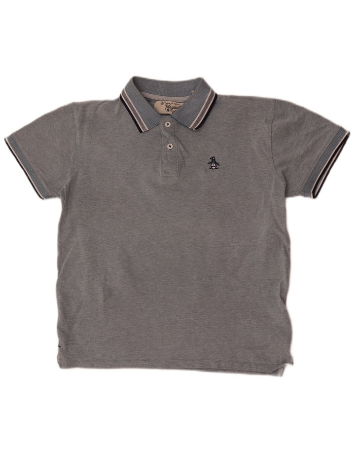 Penguin Polo Regular Fit Homme Gris Moyen Coton
