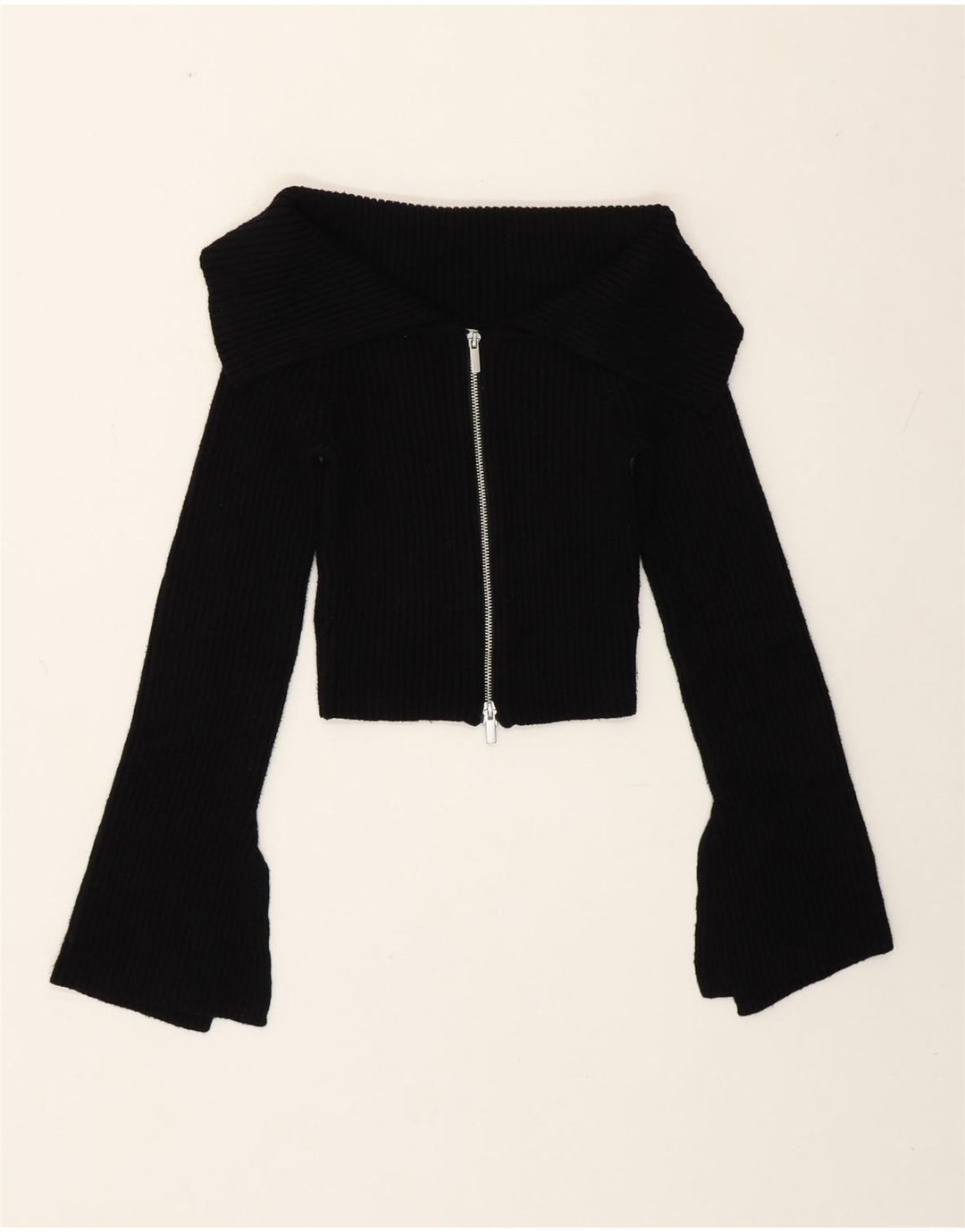 Zara Boléro pour femme UK 12 Medium Noir