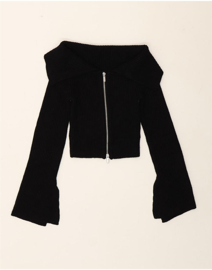 Zara Boléro pour femme UK 12 Medium Noir