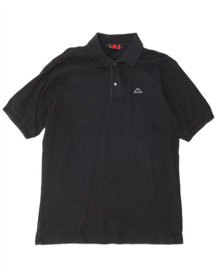 KAPPA Polo Homme XL Noir Coton