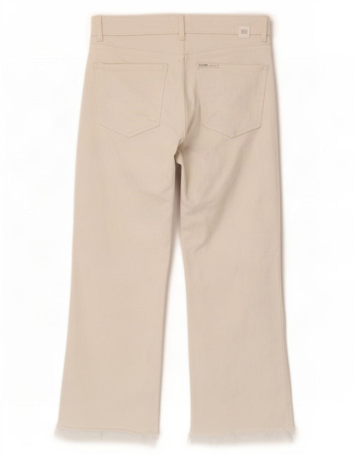 Zara Jean court pour femme EU 40 Medium W30 L23 Blanc