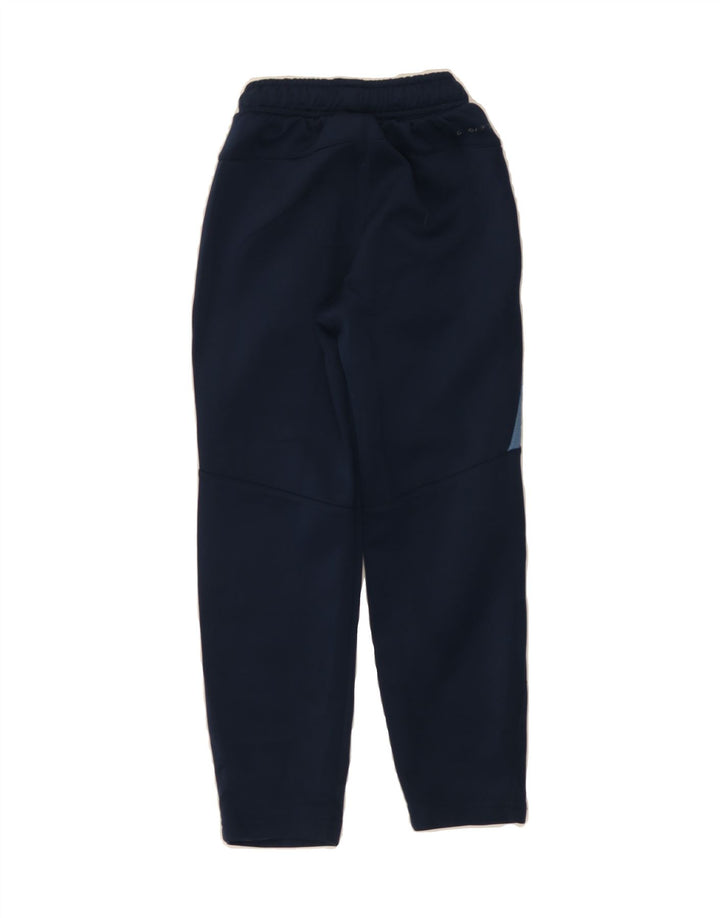 RUSSELL ATHLETIC Boys Tracksuit Trousers 6-7 Years Small  Navy Blue Vintage Russell Athletic and Second-Hand Russell Athletic from Messina Hembry 