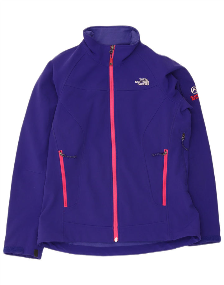 The North Face Veste coupe-vent pour femme UK 14 Polyester bleu marine moyen
