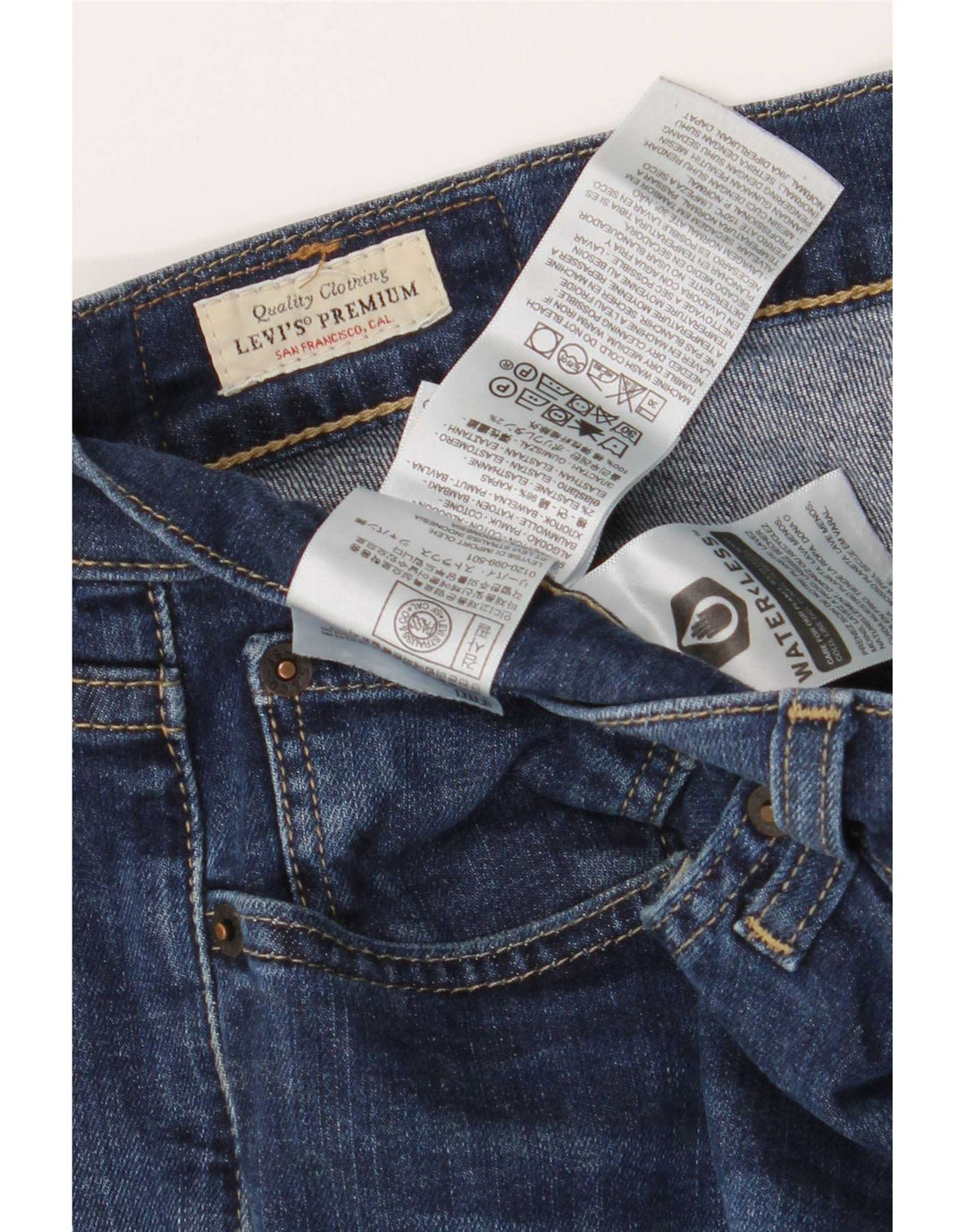 Levi's Jean Slim 511 Homme Bleu W32 L30 Coton