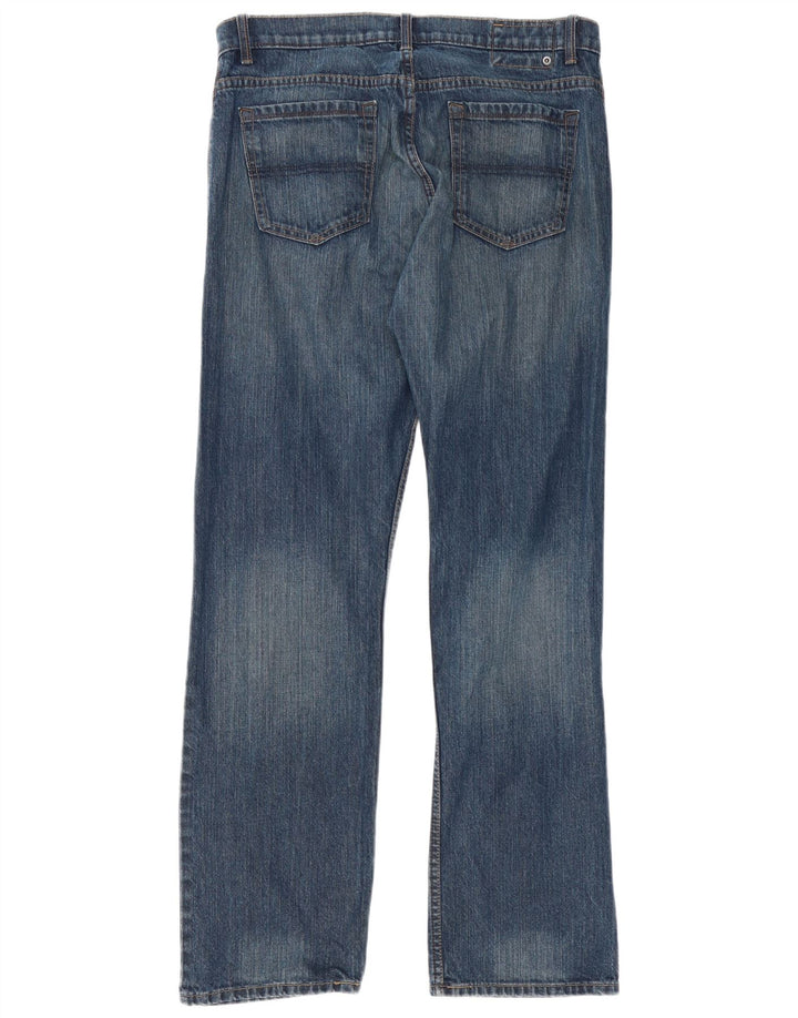 Marks & Spencer Jean droit Blue Harbor homme W36 L33 coton bleu