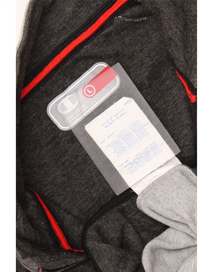 CHAMPION Veste de Survêtement Homme Grand Gris Coton