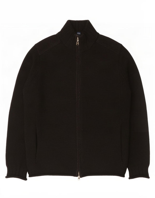 French Connection Cardigan Pull Homme Noir Moyen Laine