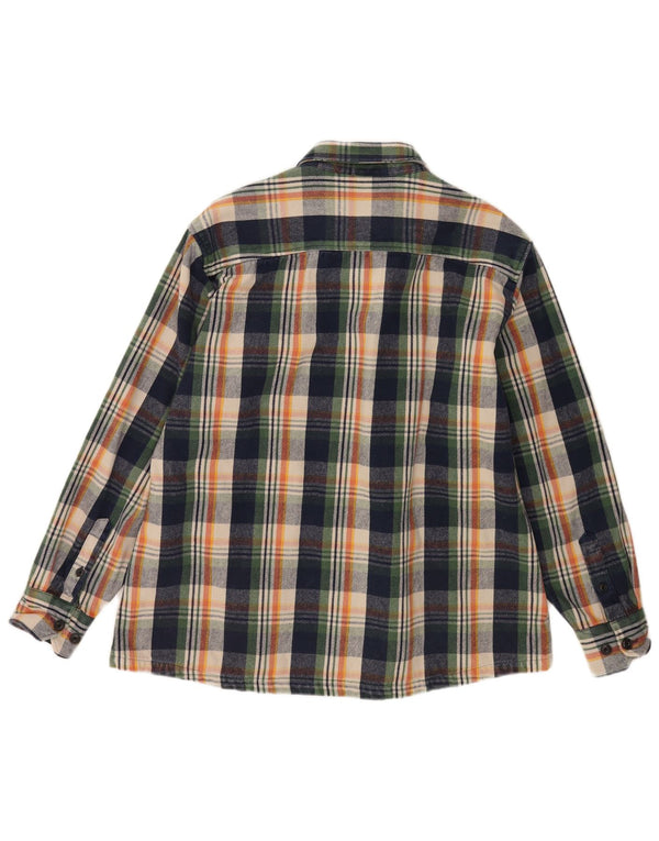 Nils Sundrstrom Chemise en flanelle pour homme 2XL à carreaux multicolores