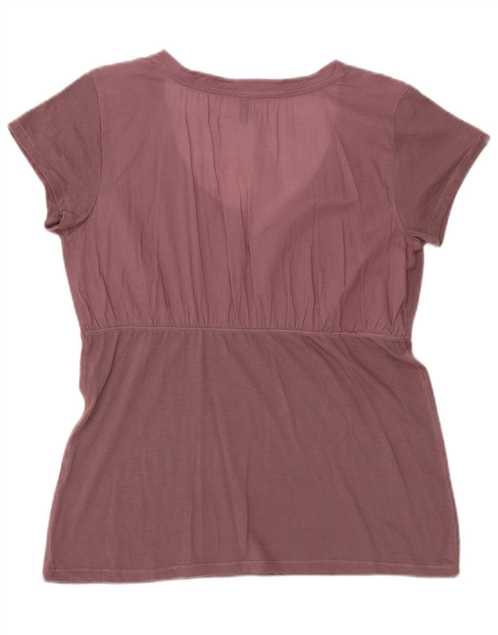 Benetton Chemisier Top UK 44 Rose Moyen Femme