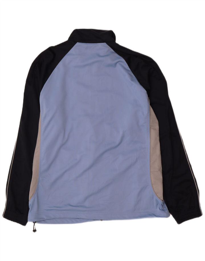 Diadora Veste de survêtement pour homme 2XL Bleu Colorblock Polyester