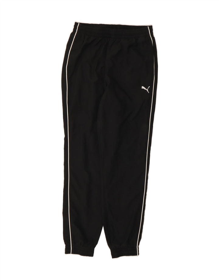 PUMA Mens Tracksuit Trousers Joggers Small  Black Polyester Vintage Puma and Second-Hand Puma from Messina Hembry 