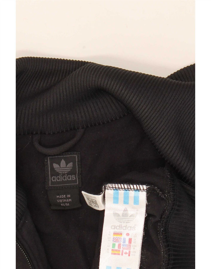 Adidas Veste de survêtement pour femme UK 14 Medium Noir Polyester